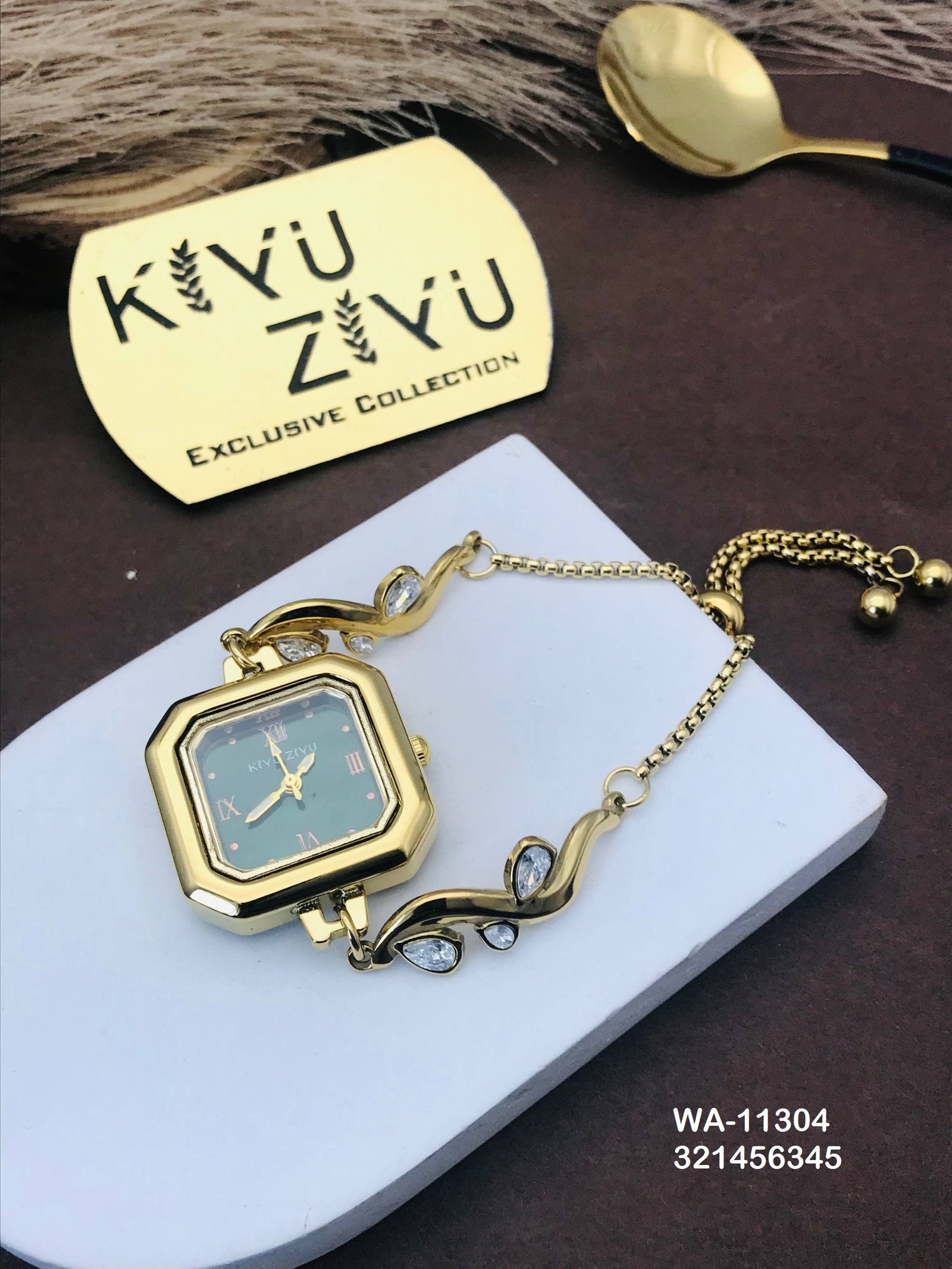 wa 11304.jpg WA-11304 Anti-Tarnish Imported Watches from Kiyu Ziyu by Zyra Creation