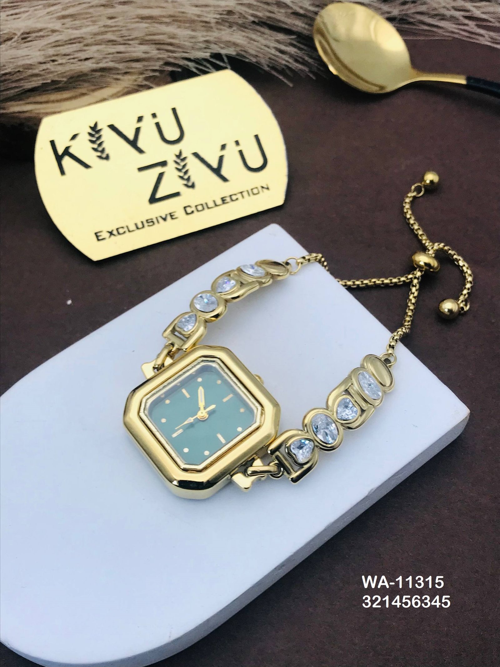 wa 11315.jpg WA-11315 Anti-Tarnish Imported Watches from Kiyu Ziyu by Zyra Creation