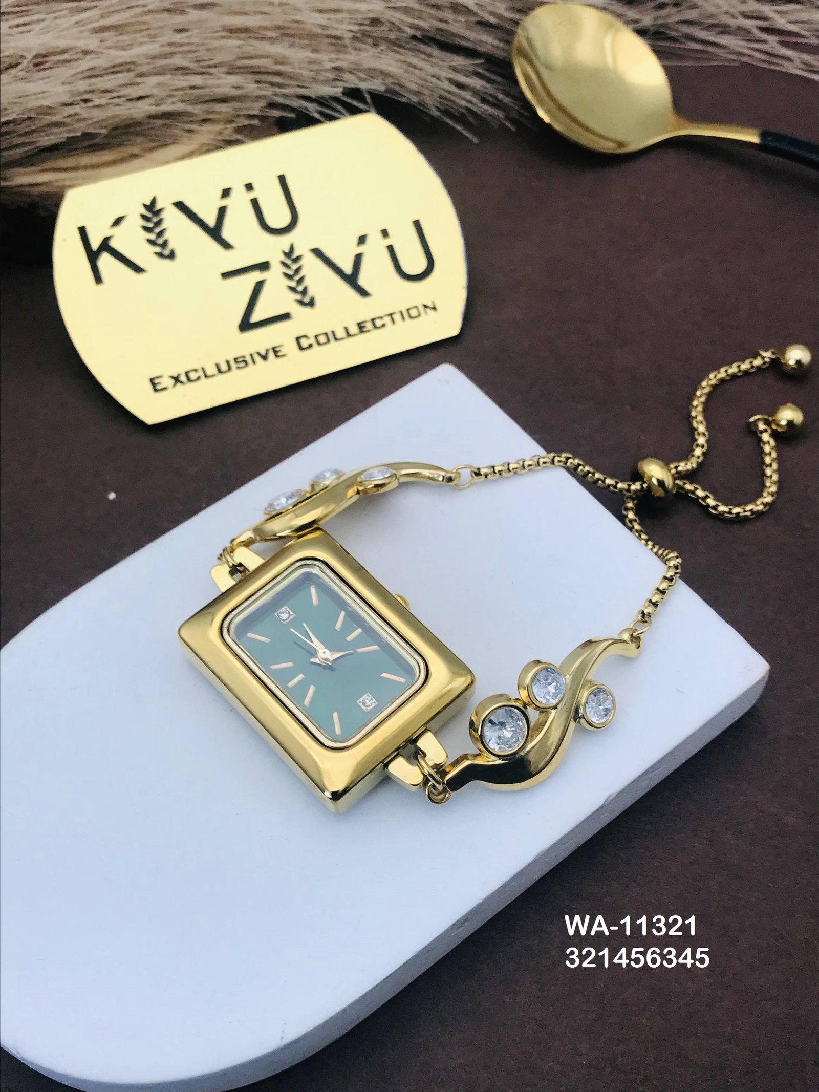 wa 11321.jpg WA-11321 Anti-Tarnish Imported Watches from Kiyu Ziyu by Zyra Creation